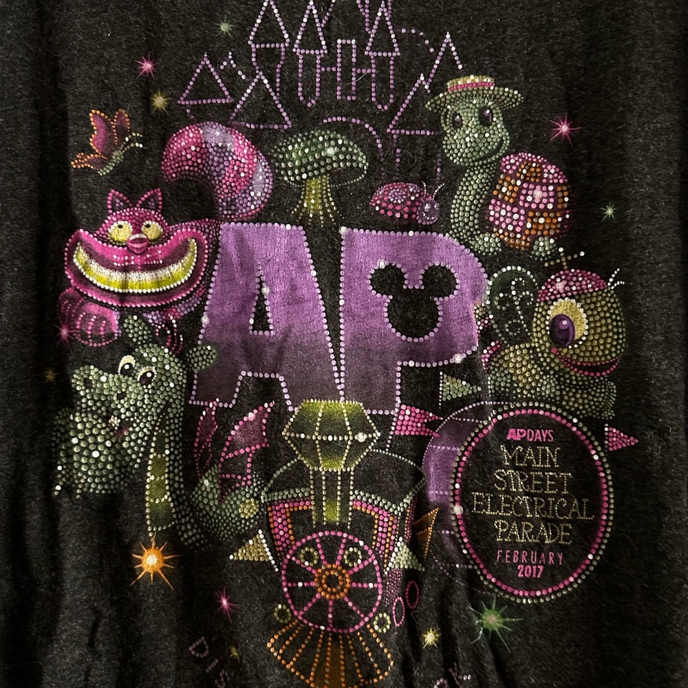 Gently Used Limited Edition Main Street Electrical Parade shirt